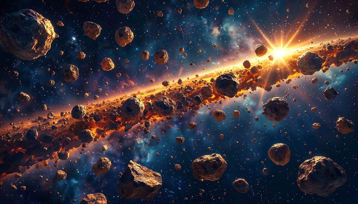 Среди астероидов обнаружены загадочные объекты.