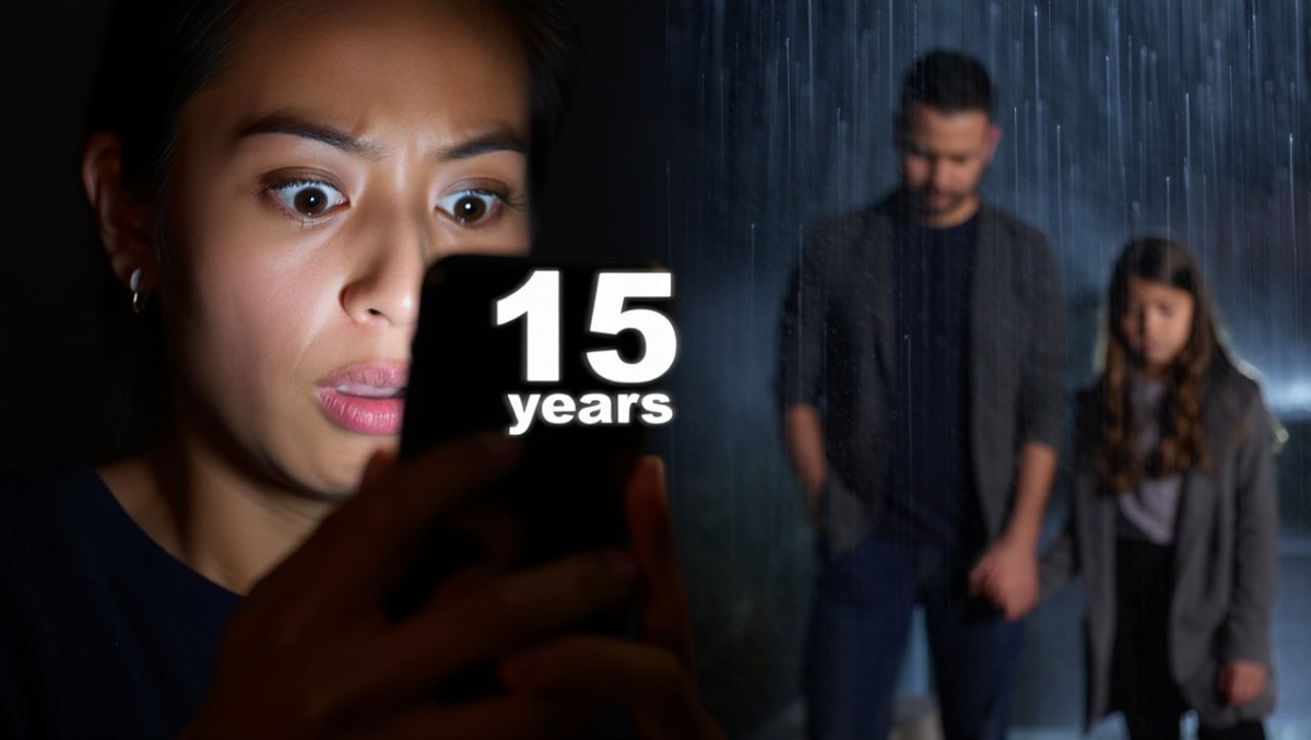 Он думал, что правда никогда не всплывёт… Один звонок разрушил 15 лет брака.