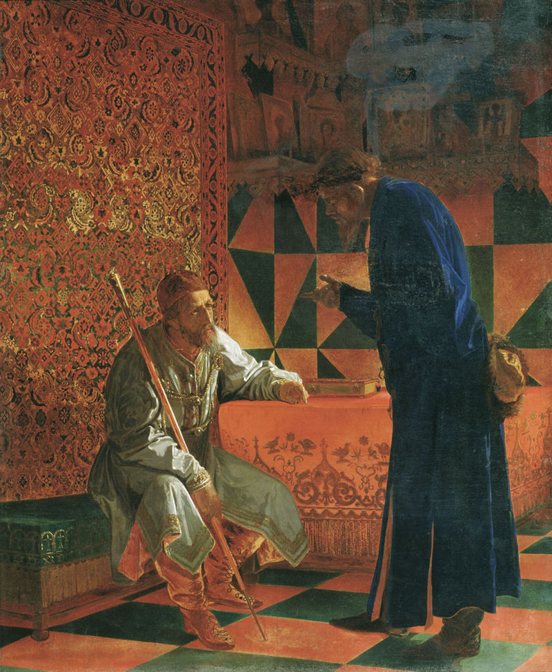 Григорий Седов. «Иван Грозный и Малюта Скуратов». 1871