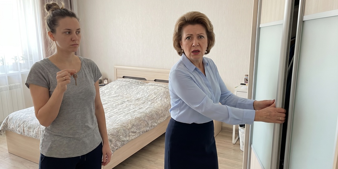 Свекровь навела порядок в шкафу, а невестка врезала замок