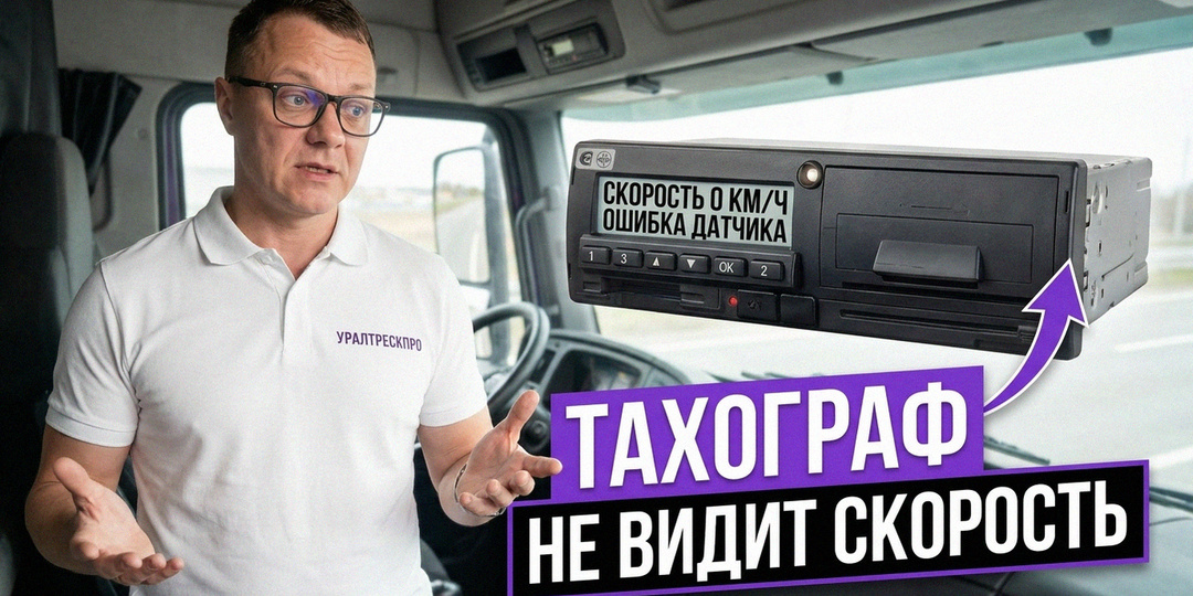 Не работает тахограф: почему он перестал видеть движение автомобиля