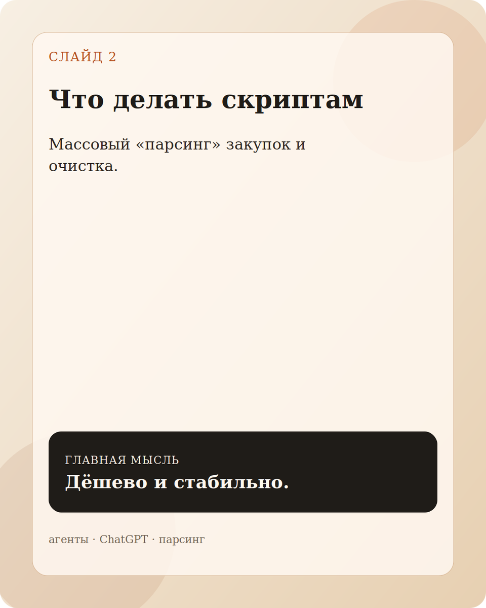      Дёшево и стабильно.