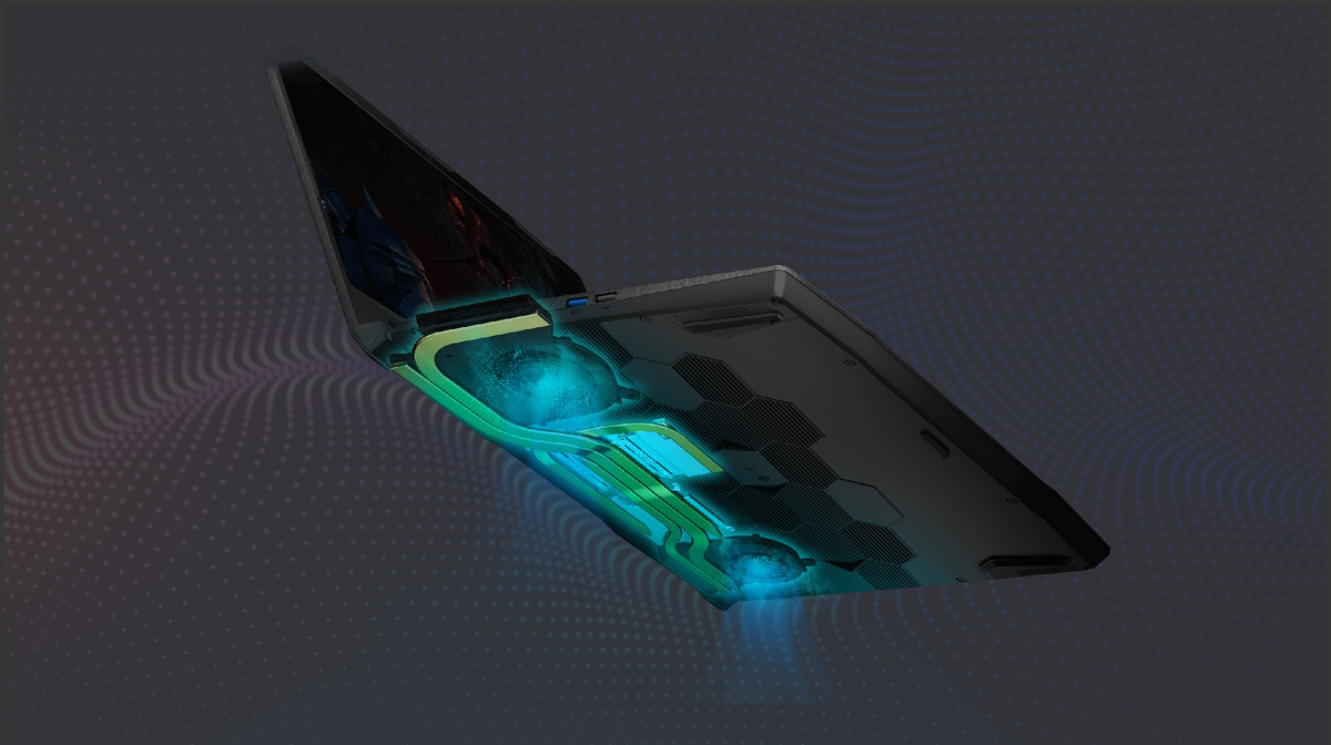 Система охлаждения Cooler Boost 5 в Katana — 6 теплотрубок, два вентилятора