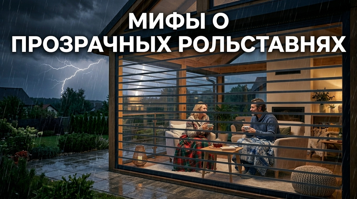 Светопрозрачные рольставни