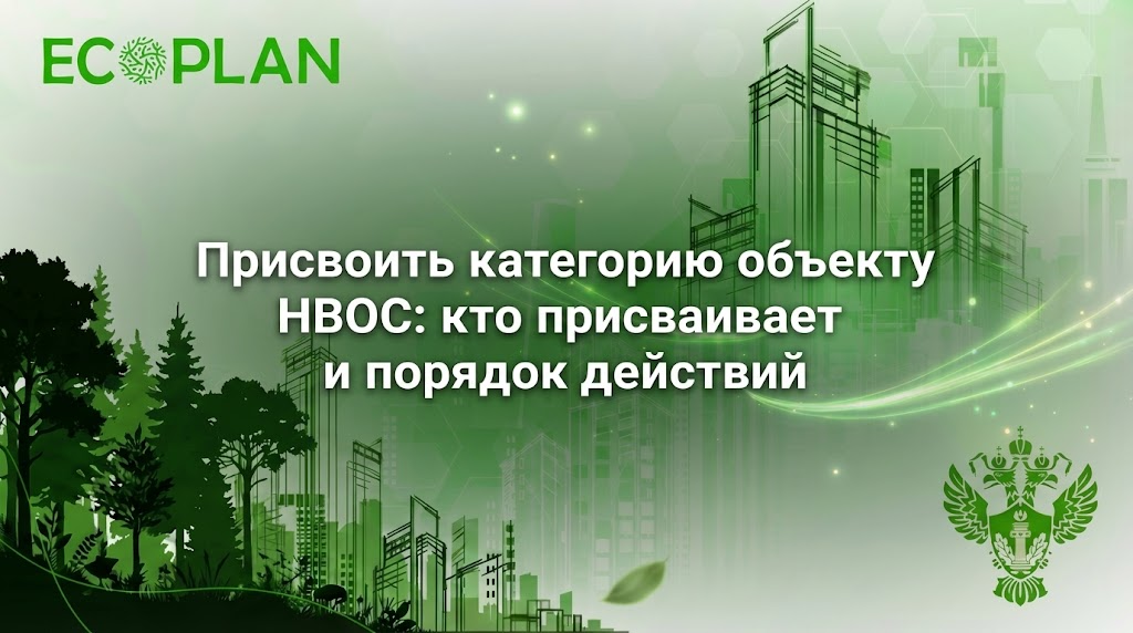    Процесс присвоения категории объекту НВОС Ecoplan