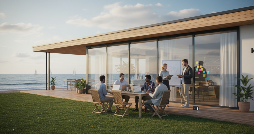 Мастермайнды у моря: аренда дома для ИТ в Крыму — вилла