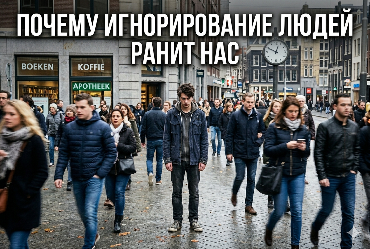 Почему игнорирование людей ранит нас — и как справиться с этим за 3 дня