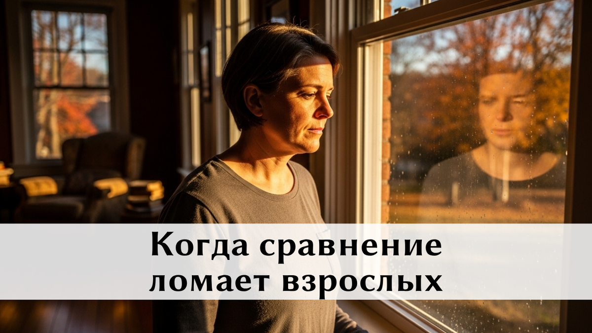Тема боли сравнения. Личное переживание.