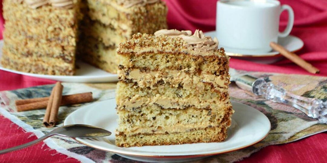 Трапеза. Советский торт «Идеал»