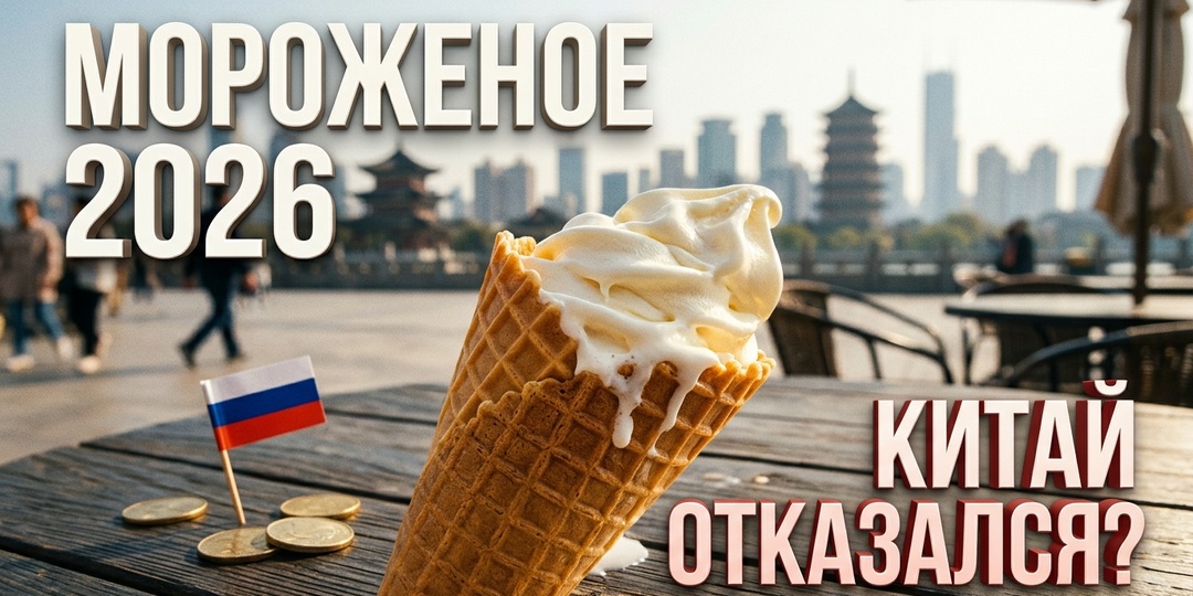 Почему экспорт российского мороженого в Китай рухнул в 27 раз?