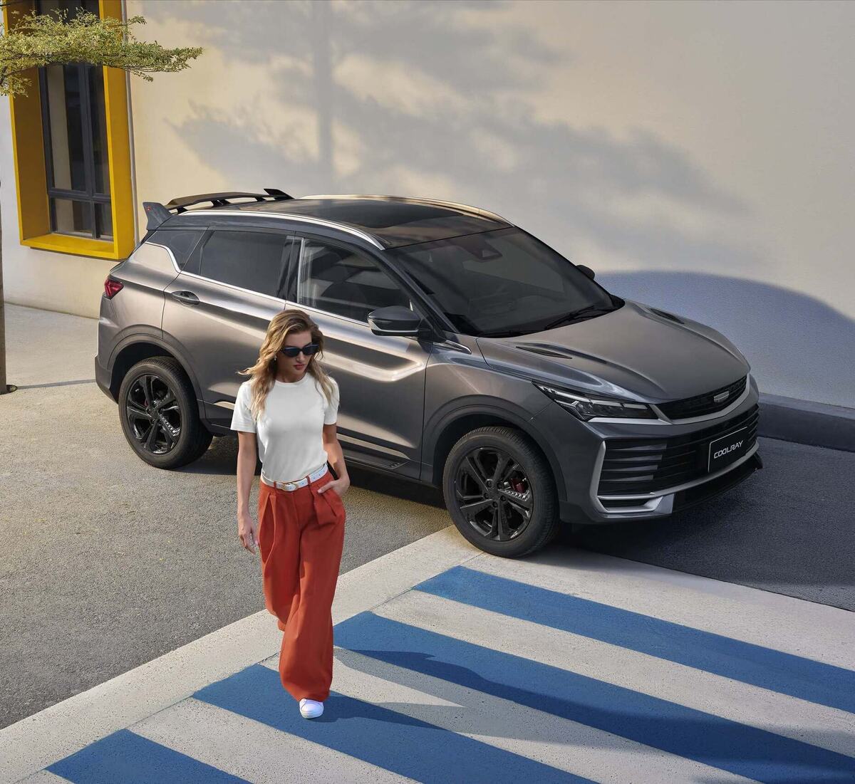    Обновленный Geely Coolray   
Geely