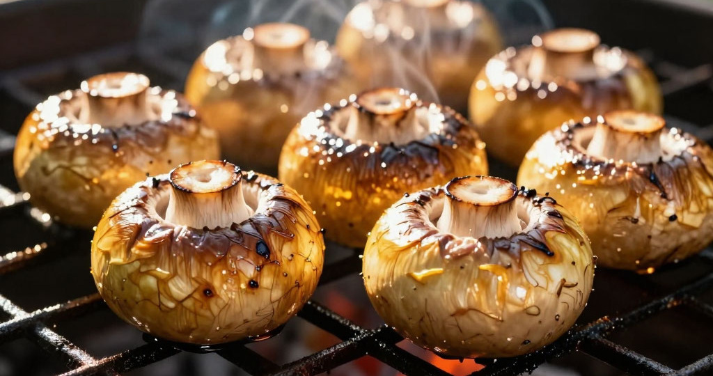 Эти шампиньоны съели быстрее шашлыка: мой любимый рецепт для мангала