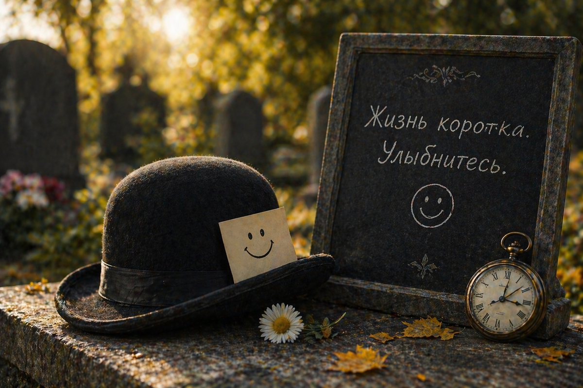 Ироничные эпитафии: примеры надписей с юмором и лёгким отношением к памяти.