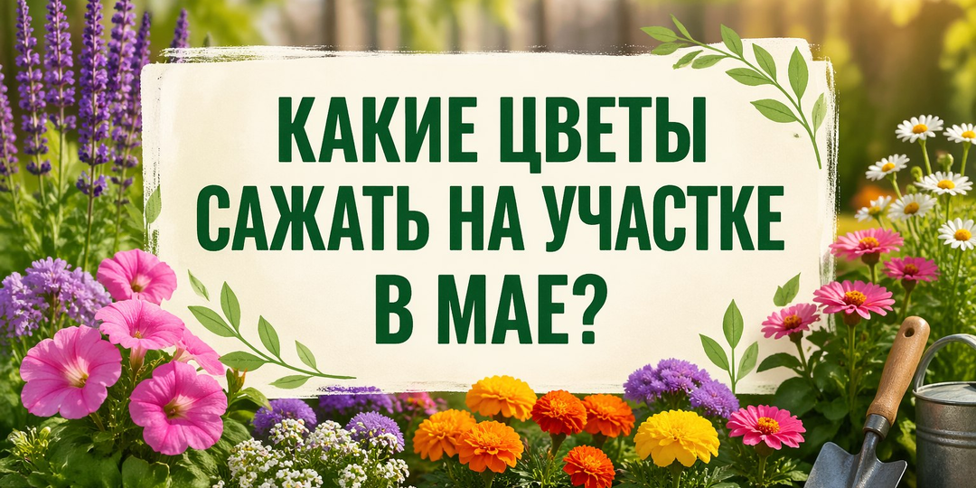Какие цветы сажать на участке в мае, чтобы быстро зацвели?
