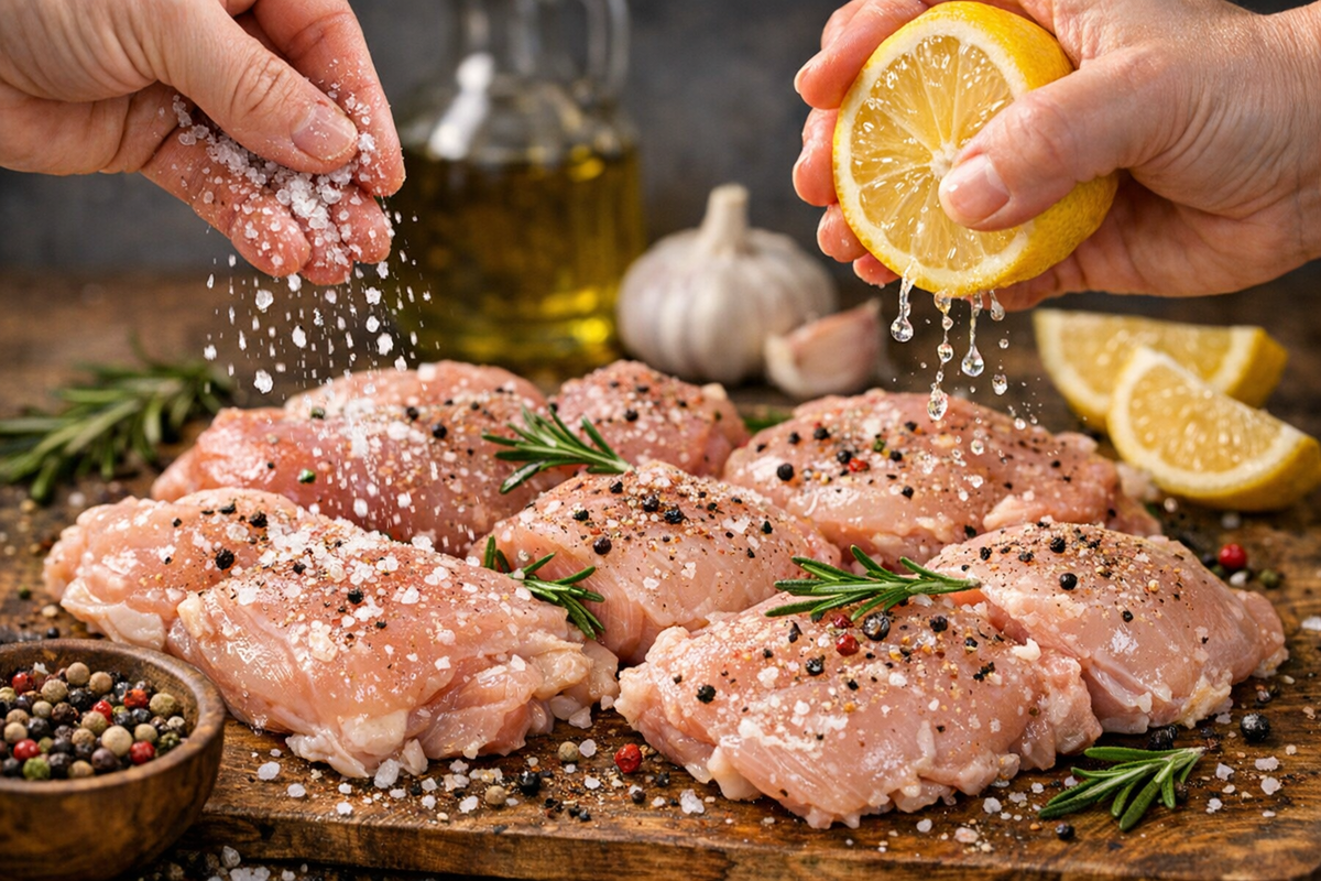 Кусочки курицы 