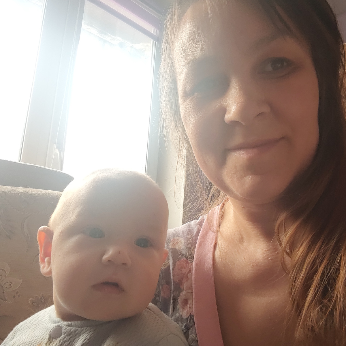 Я и Захарий (4 мес)... 