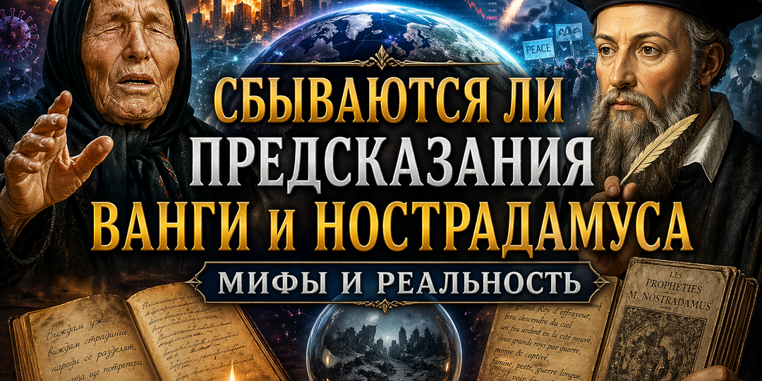 Предсказания Ванги и Нострадамуса на 2026 год: контакт с инопланетянами и новый виток паники