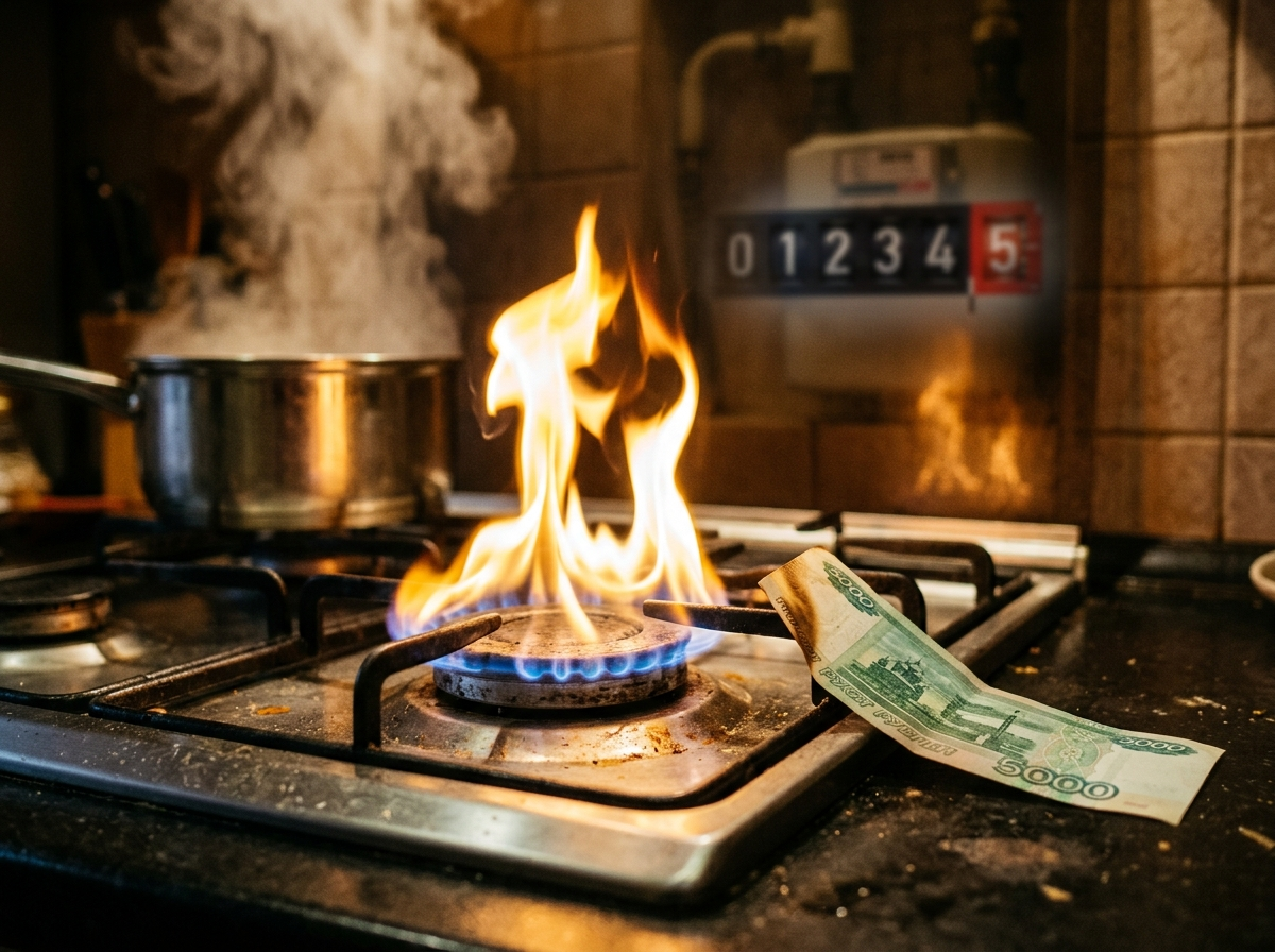 Видите жёлтые языки пламени? Это не просто «огонь такой». Это ваши деньги, которые сгорают впустую. И опасность, которую вы не замечаете. Плита не должна так гореть. Пора вызывать мастера.
