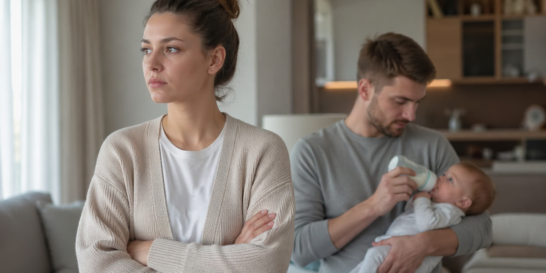 Оставила ребенка с мужем на выходные после упреков о легком декрете