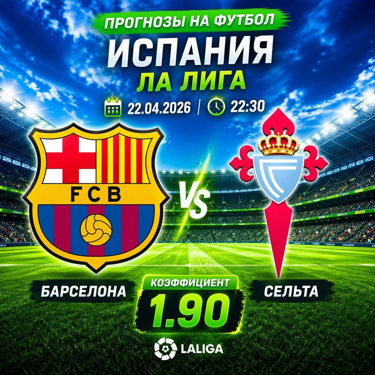 Барселона Сельта прогнозы на футбол