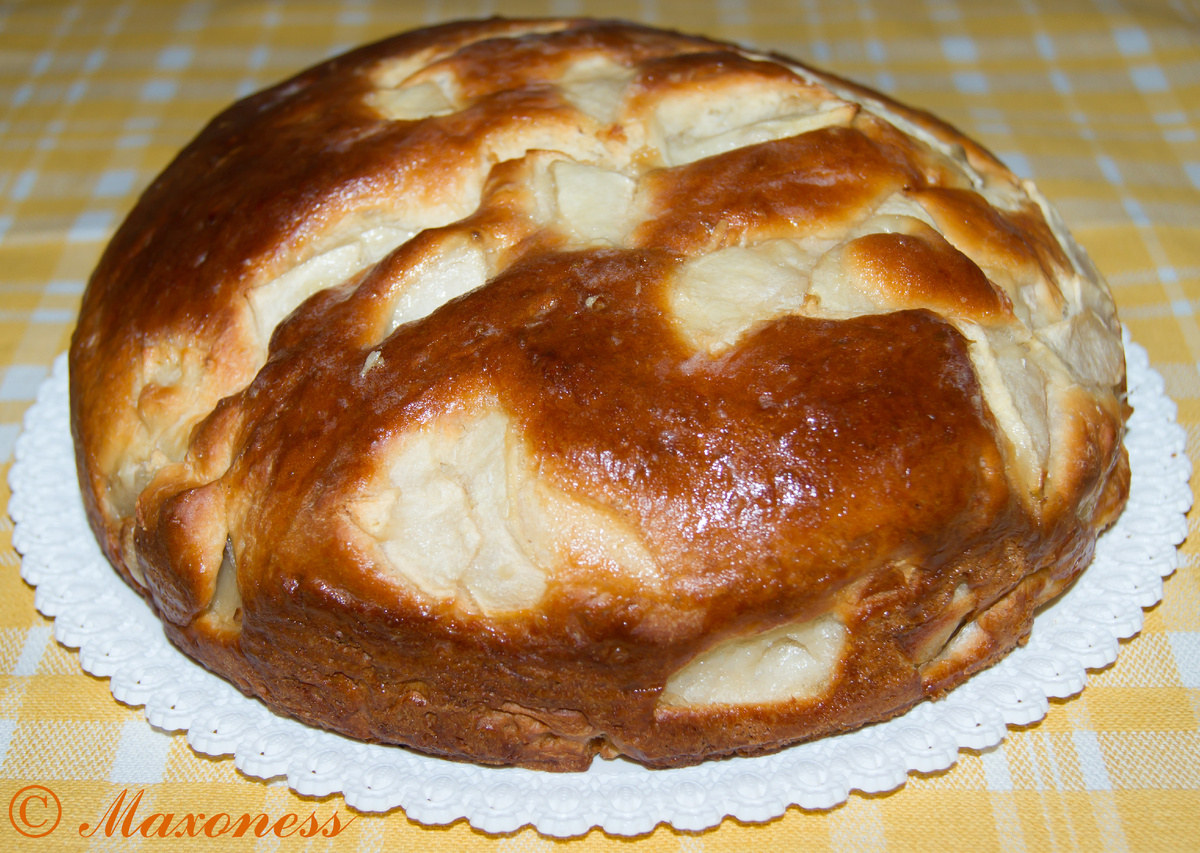 Пирог с яблоками по-белорусски
