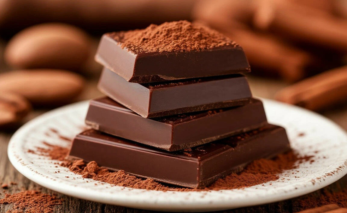 Шоколад с содержанием какао от 70 процентов и выше