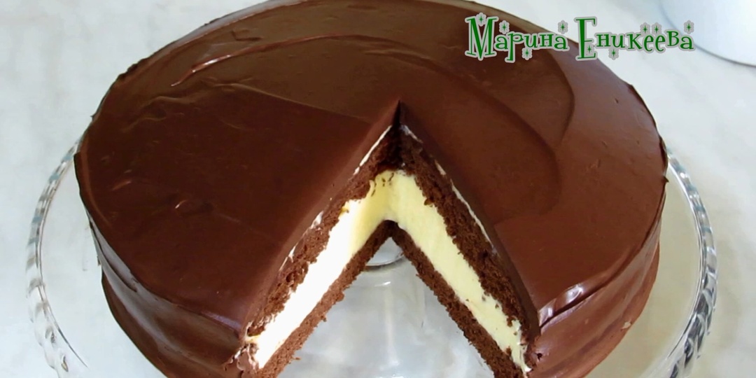 Торт ЭСКИМО в ШОКОЛАДЕ