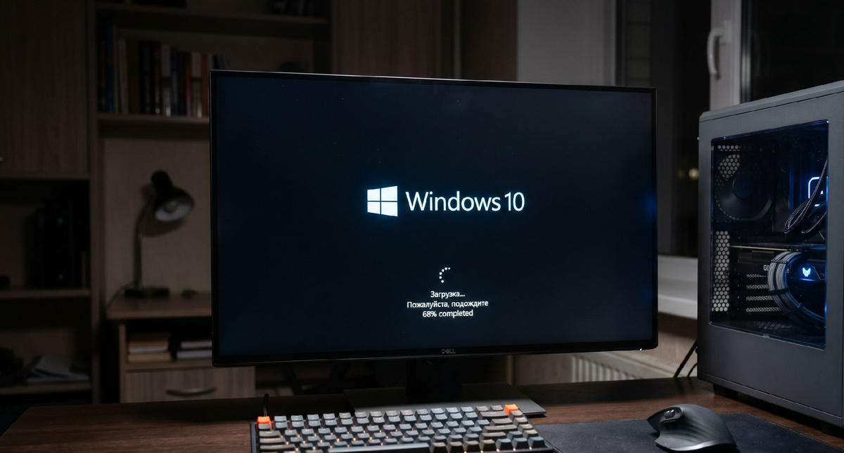 Запуск ОС Windows 10