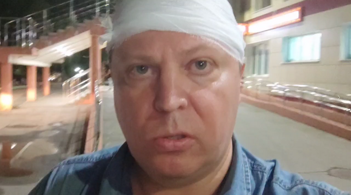    Вскоре после издбиения. ФОТО: телеграм-канал "Михаил Матвеев коммент".