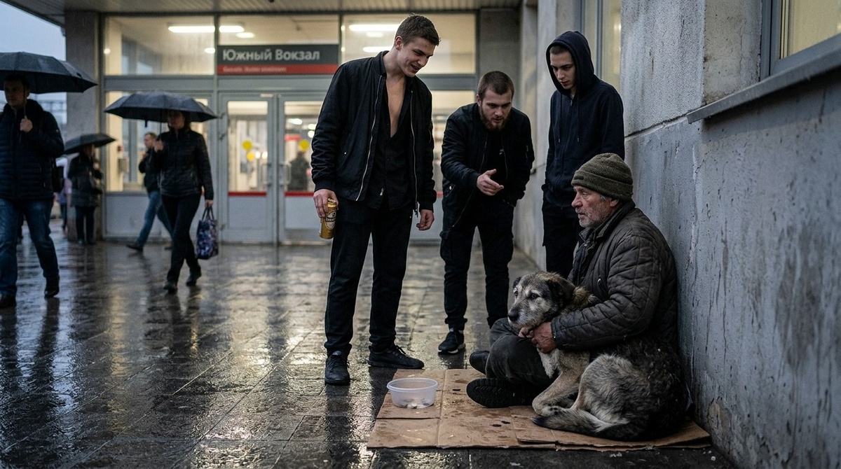 – Смотри, какой экспонат, – сказал Макс. – Живой