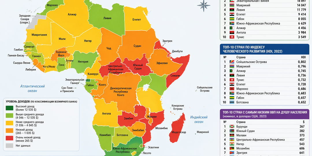 Всегда ли Африка была бедной?