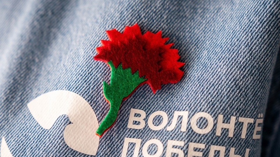 Красноярцы могут поддержать ветеранов, купив значок гвоздики