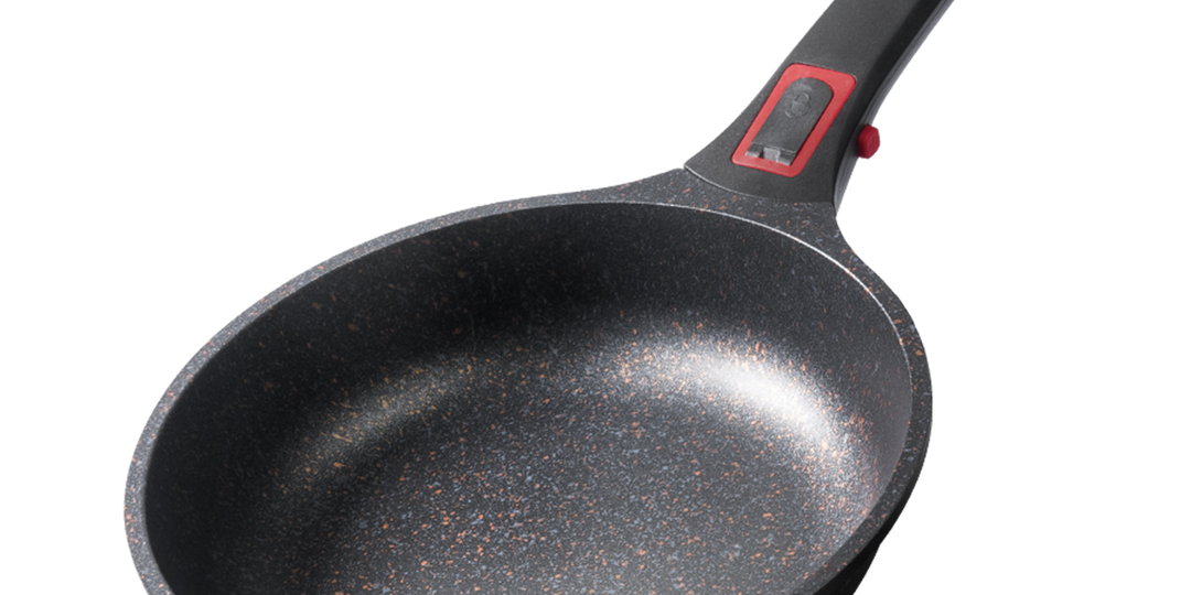 Сковорода со съемной ручкой 22 см TalleR TR-44021 Минерал. Распаковка и технические характеристики.