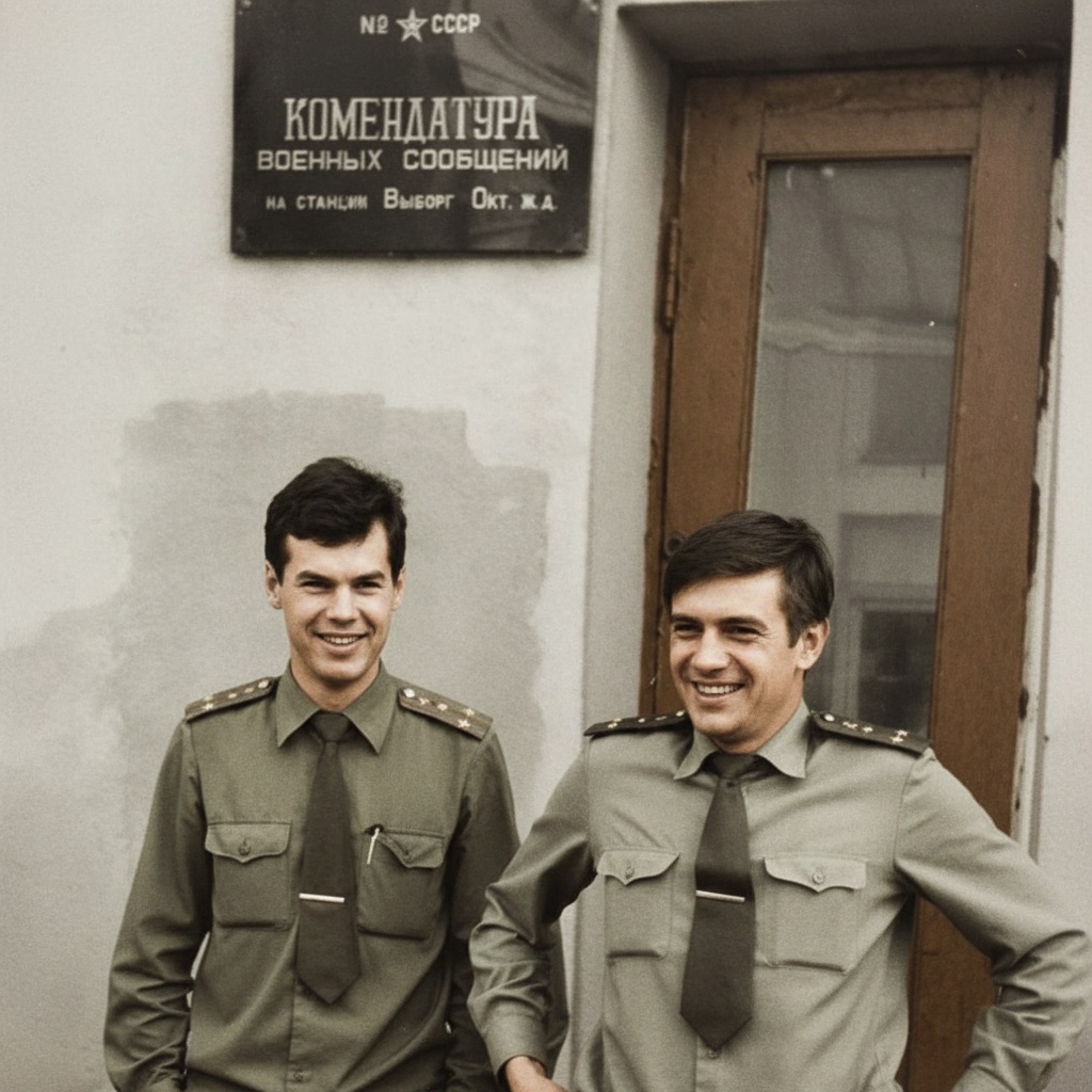 Офицеры ЗК Выборг.