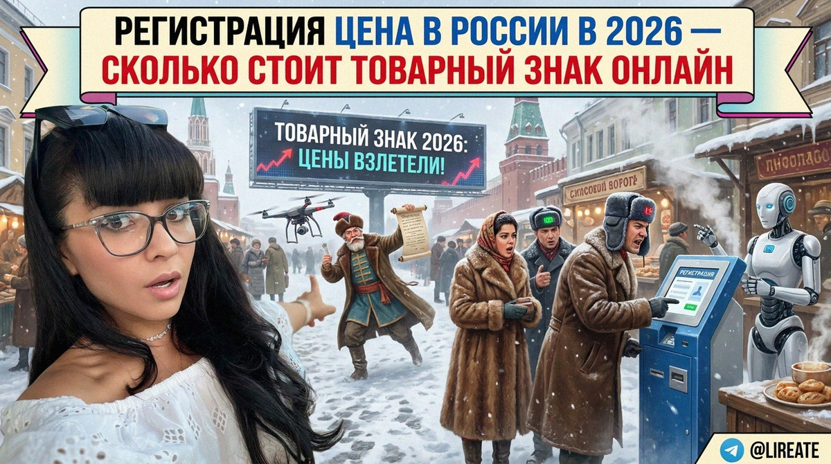    Регистрация товарного знака в России в 2026 году Лирейт