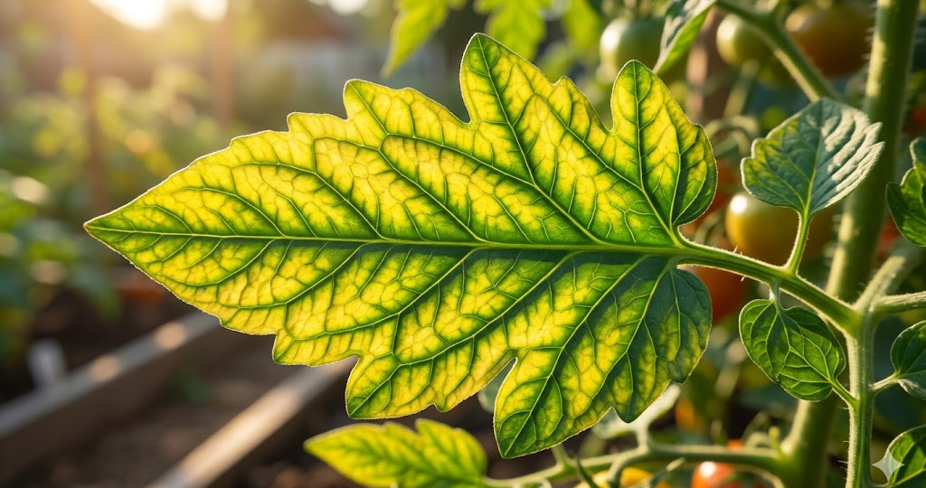 Магний: почему желтеют листья между жилками