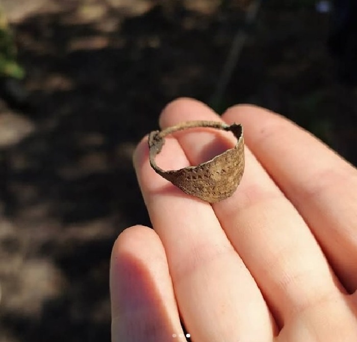 Перстень-оберег, который носил псковитянин.