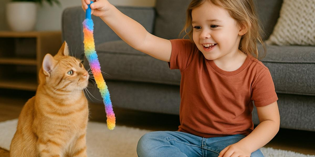 Опасность игр с кошками