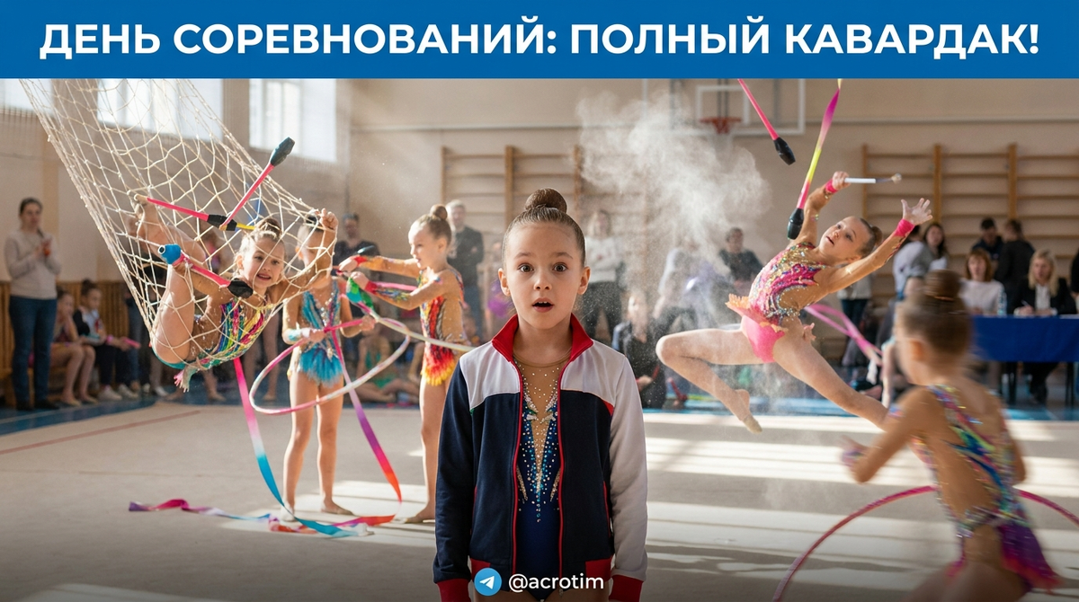    Яркие моменты и грация: как проходит соревновательный день у гимнасток. Тренер