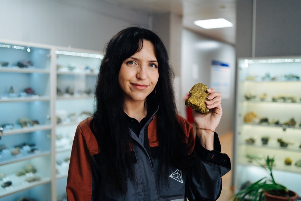    Елена Бородина мечтала стать геологом, а теперь развивает горнодобывающее предприятие. Дарья МАКСИМОВА