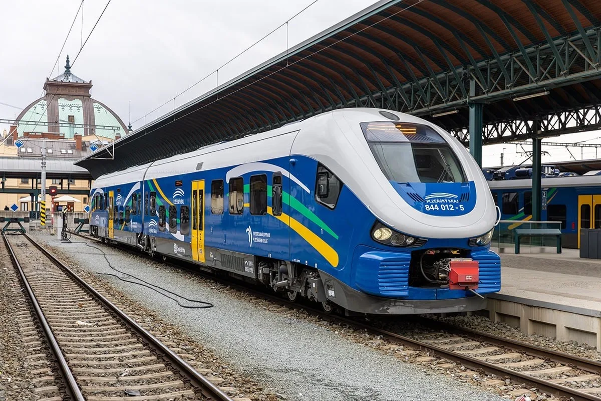 Первый модернизированный дизель-поезд RegioShark. Источник: ČD