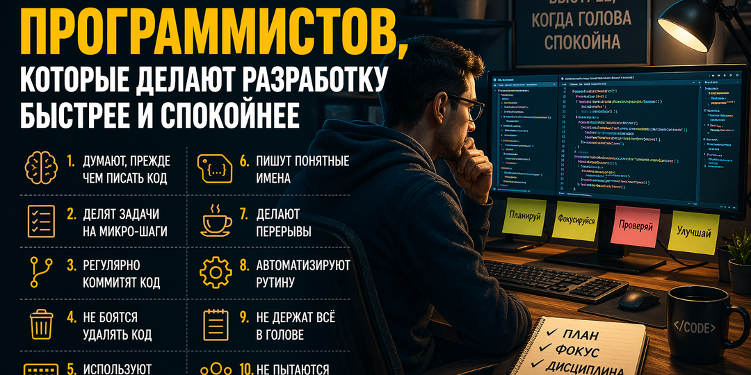 Ты тормозишь в разработке из-за ЭТИХ привычек