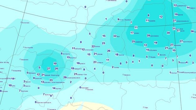 Снежный покров появится в столичном регионе в конце недели
