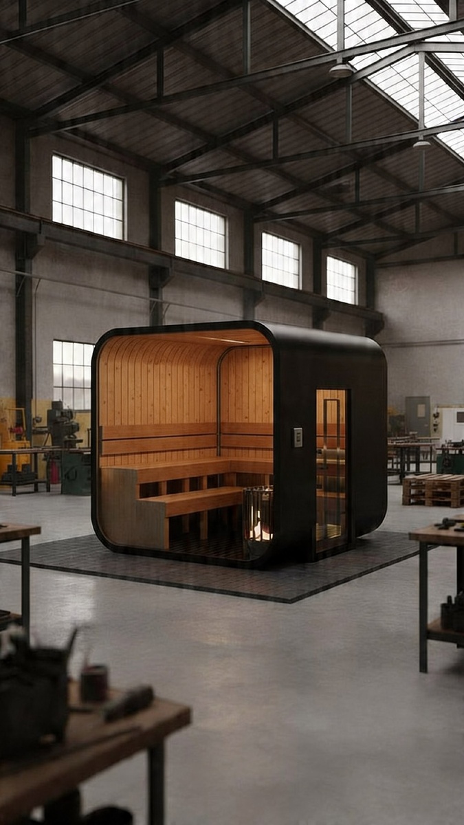 Баня для глэмпинга