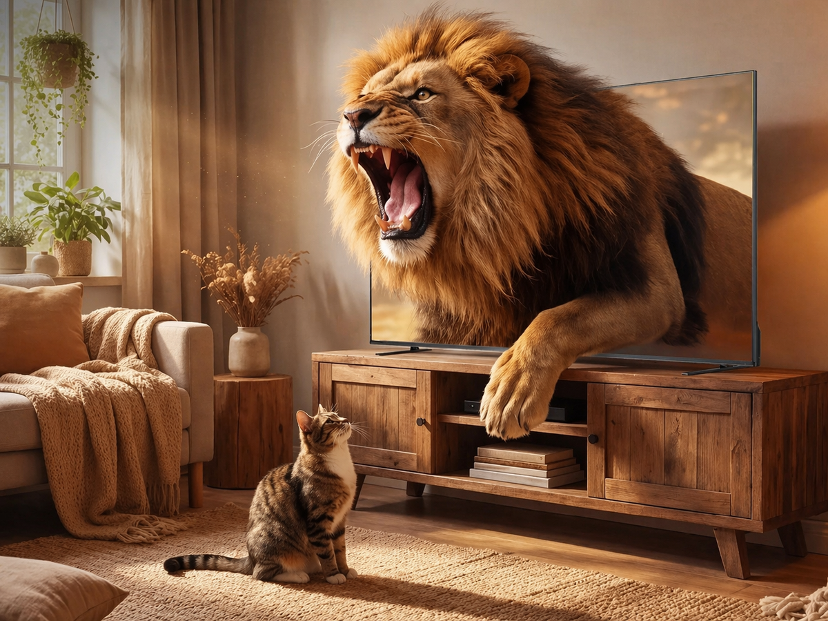 Вот примерно так звучит реклама по сравнению с обычным ТВ-контентом :)