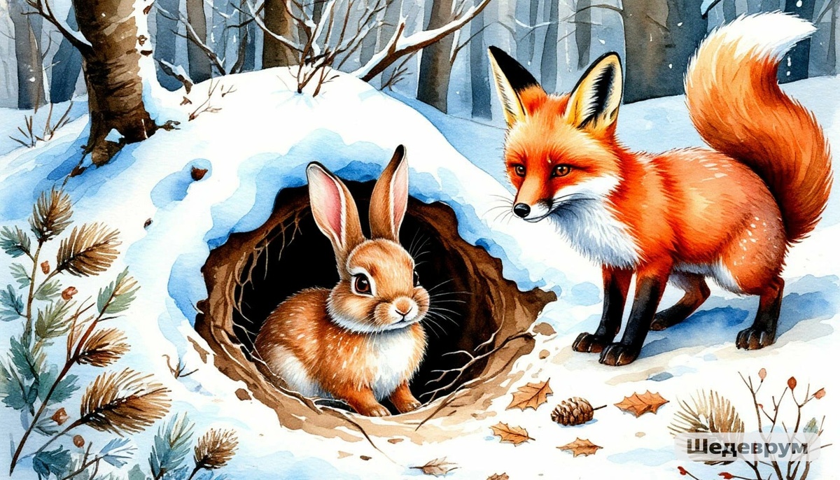 AI-изображение к сказке