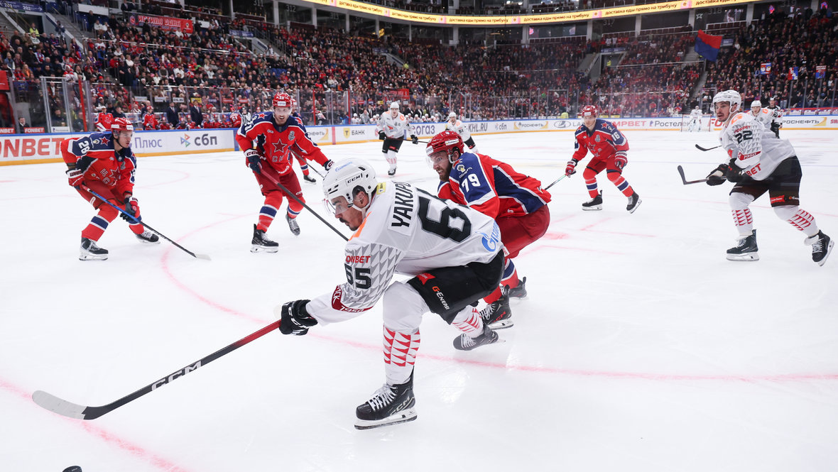    «Авангард» прошел ЦСКА во втором раунде Кубка Гагарина.Дарья Исаева