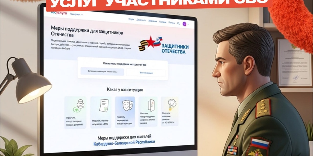 🙂 Сотрудники Регионального центра оптимизации МФЦ КБР проводят работу по оптимизации процесса получения мер поддержки для участников СВО и