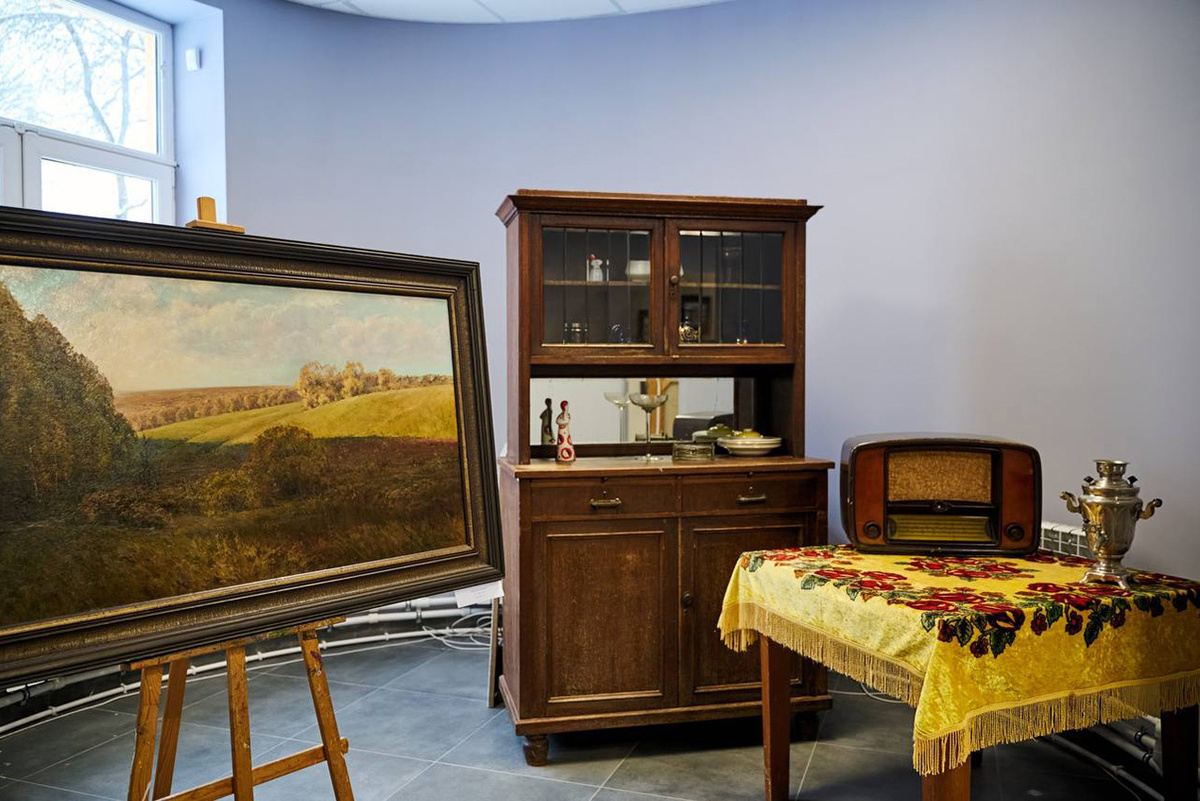    Экспозиция историко-мемориального музейного комплекса «Бобрики»