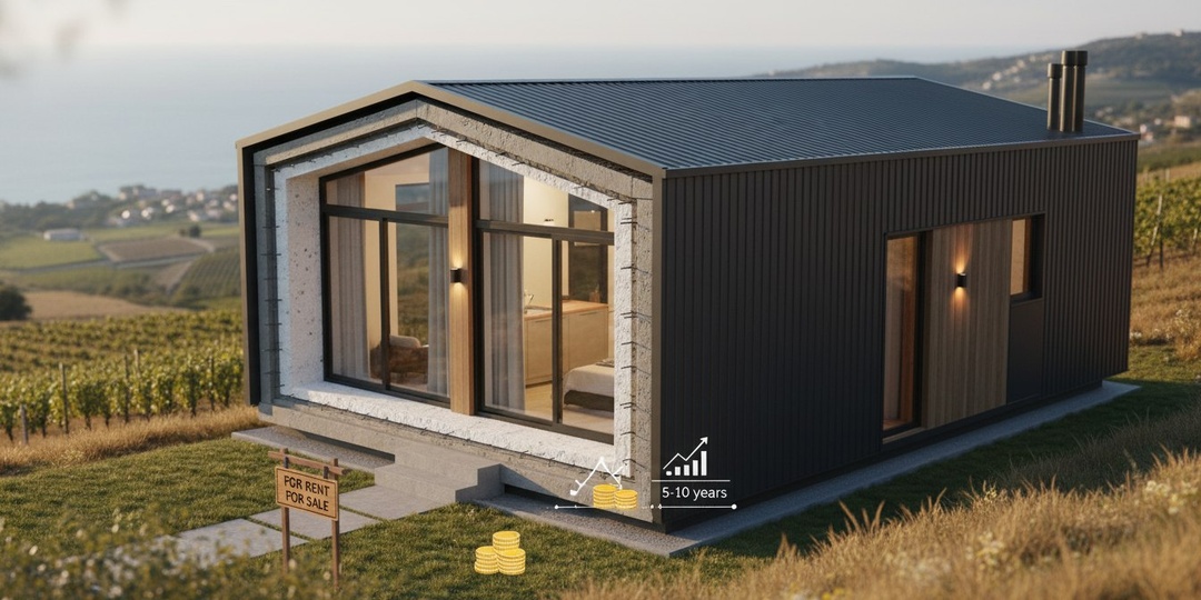 Хотите, чтобы дом в Крыму приносил доход через 5–10 лет, а не остался мечтой